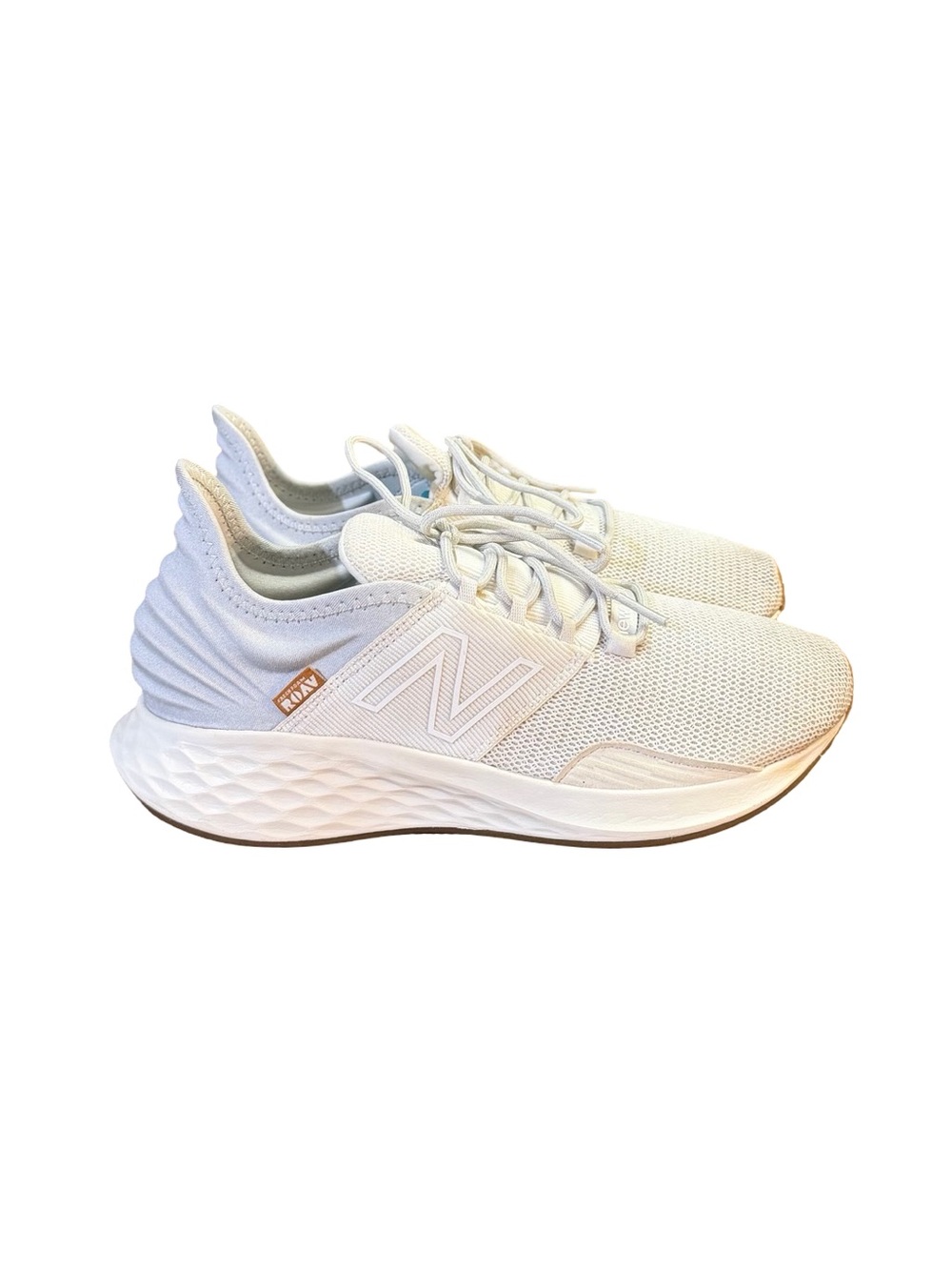 New Balance Fresh Foam Roav White Sea Salt Running Shoes Women’s Size 9.5